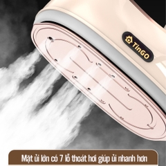 Bàn ủi hơi nước cầm tay TinGO xoay tay cầm 5 chế độ điều chỉnh ủi khô ủi hơi gấp gọn