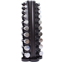 Cylindrical Dumbbell Rack 10 Pairs W100608