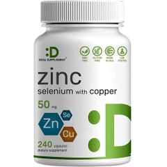 DS Zinc 50mg with Selenium + Copper (240 Viên)