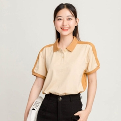 Áo polo màu tay và cổ