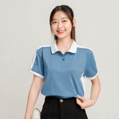 Áo polo màu tay và cổ