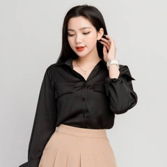 Áo sơ mi 2 túi nắm