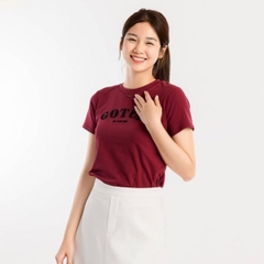 Áo thun nữ Croptop cổ tròn