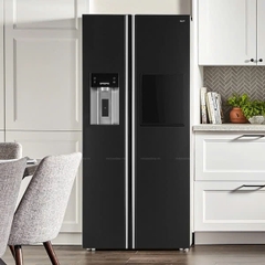 Tủ lạnh Side By Side KAFF KF - BCD606WHIT