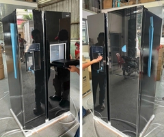 Tủ lạnh Side By Side KAFF KF - BCD606WHIT