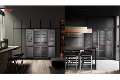 Tủ lạnh Side By Side KAFF KF-BI555W LUXURY