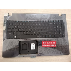 VỎ MẶT C KÈM PHÍM DÀNH CHO LAPTOP ACER E5-575 6B.GF2N7.028 ĐEN NEW CÓ LED