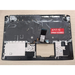 VỎ MẶT C KÈM PHÍM DÀNH CHO LAPTOP ACER A717-72 ĐEN NEW CÓ ĐÈN