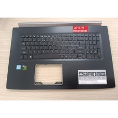 VỎ MẶT C KÈM PHÍM DÀNH CHO LAPTOP ACER A717-72 ĐEN NEW CÓ ĐÈN