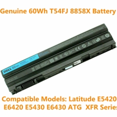 Pin Dành Cho Laptop Dell LATITUDE E5420 E5430 E6420 E6430 E5520 60WH T54FJ New