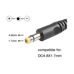 Sạc Dành Cho Laptop HP 18.5V-3.5A 65W 4.8*1.7mm ĐẦU ĐẠN - NEW ZIN DÀNH CHO 500 510 520 530 DM3 DV2000 DV6000 DV9000