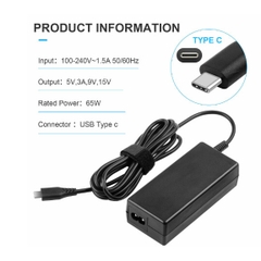 Sạc Laptop Lenovo T580 E580 X280 T480S T580 P51 T590 E480 L380 T480 T580 X270 X380 45W 65W Type C New