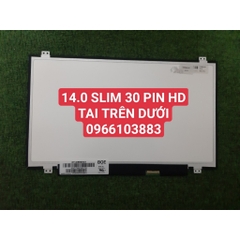 Màn Hình Laptop Dell 3458 3442 3451 3452 5447 5459 7437, HP 840 G1 14 AB 440 G2 640 G1 14.0” SLIM 30P HD CÓ CHÂN ỐC New