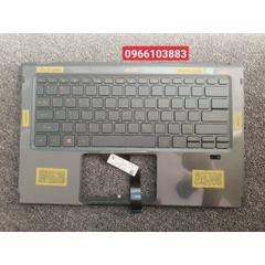 Vỏ Mặt C Kèm Phím Dành Cho Laptop Acer SF514-55T SF514-55 6B.HX9N8.001 6B.A6SN8.001 Màu Vàng - Màu Xanh Có Đèn New