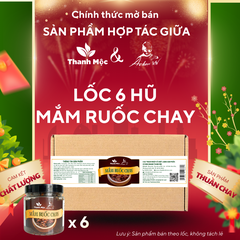 LỐC 6 MẮM RUỐC CHAY