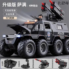 Xe cảnh sát bọc thép 1:24