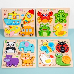 Tranh nổi 4 hình mã 18*18