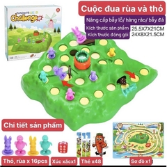 Bộ đồ chơi bẫy rùa và thỏ