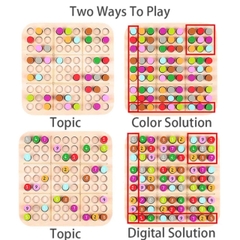 Bảng Sodoku 9 ô vuông mã SD