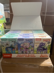 Bộ xếp hình tiệm hoa mini mã 11066B (bán khay 12 hộp)