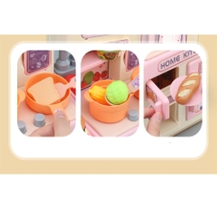 Bếp 36cm mã 36T-6 màu hồng có khói