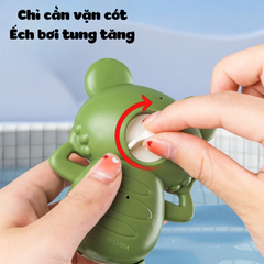 Ếch bơi