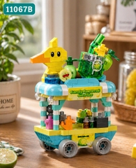 Bộ xếp hình tiệm hoa mini mã 11066B (bán khay 12 hộp)