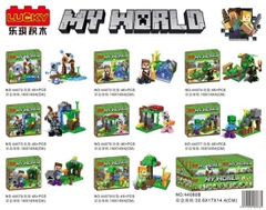 Bộ xếp hình Minecraft mã 44080B (Bán lốc 8 hộp)