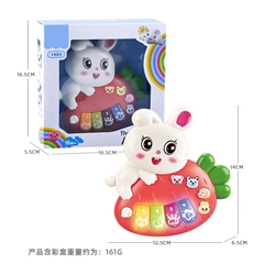 Đàn thỏ ôm carot mã 8805-D