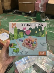 Câu cá khay hình ếch mã QWDY