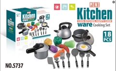 Bộ nấu ăn 18pcs XANH mã 5737