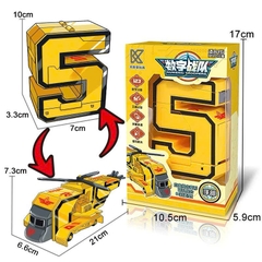 Chỉ bán nguyên thùng-Bộ 5 số biến hình (0-4/ 5-9)