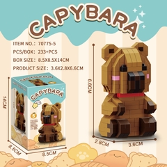 Bộ xếp hình Capybara mã 70775B (Bán khay 6 hộp)