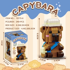 Bộ xếp hình Capybara mã 70775B (Bán khay 6 hộp)