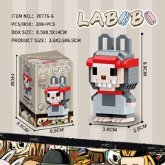 Bộ xếp hình Labubu mã 70776B (Bán khay 6 hộp)