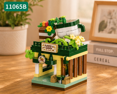 Bộ xếp hình phố ẩm thực mini mã 11065B (bán khay 12 hộp)