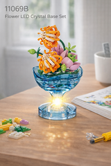 Bộ xếp hình cốc HOA phát sáng mã 11069B (Bán lốc 6 hộp)