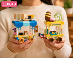 Bộ xếp hình quầy bán hàng mini mã 11064B (bán khay 12 hộp)