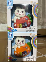 Đàn thỏ ôm carot mã 8805-D