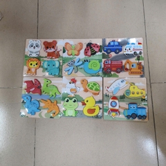 Tranh nổi 4 hình mã 18*18