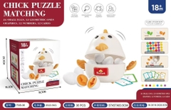 Bộ xếp hình trứng gà mái 24 trứng