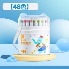 Hộp 48 màu sáp lụa