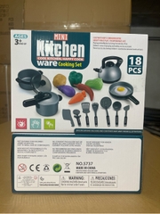 Bộ nấu ăn 18pcs XANH mã 5737