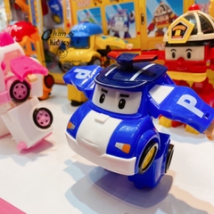Set 6 xe Poli biến hình mã 868-9A