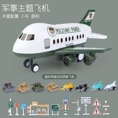 Phi cơ Quân sự chở xe mã LY558-1002