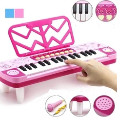 Đàn 32 phím xanh, hồng