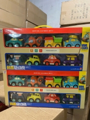 Set 8 xe ô tô Poli mã BJ660