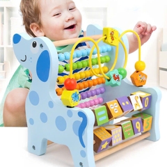 Chỉ bán nguyên thùng-Đàn kèm bàn tính mẫu Chó Xanh