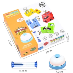 Rubik cảm xúc kèm chuông, đồng hồ cát
