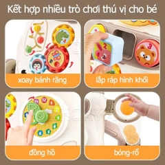 Xe tập đi đa năng có nhạc